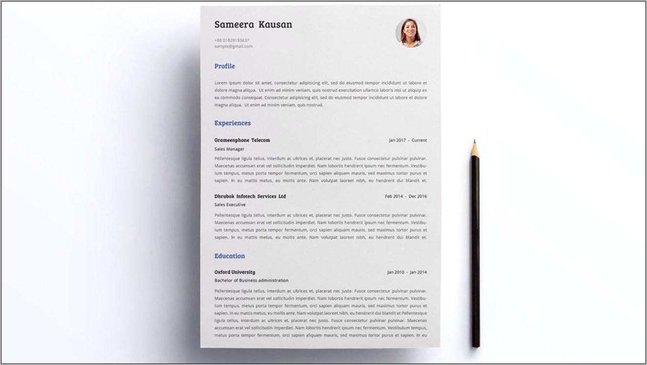 Job Search Resume Cover Letter