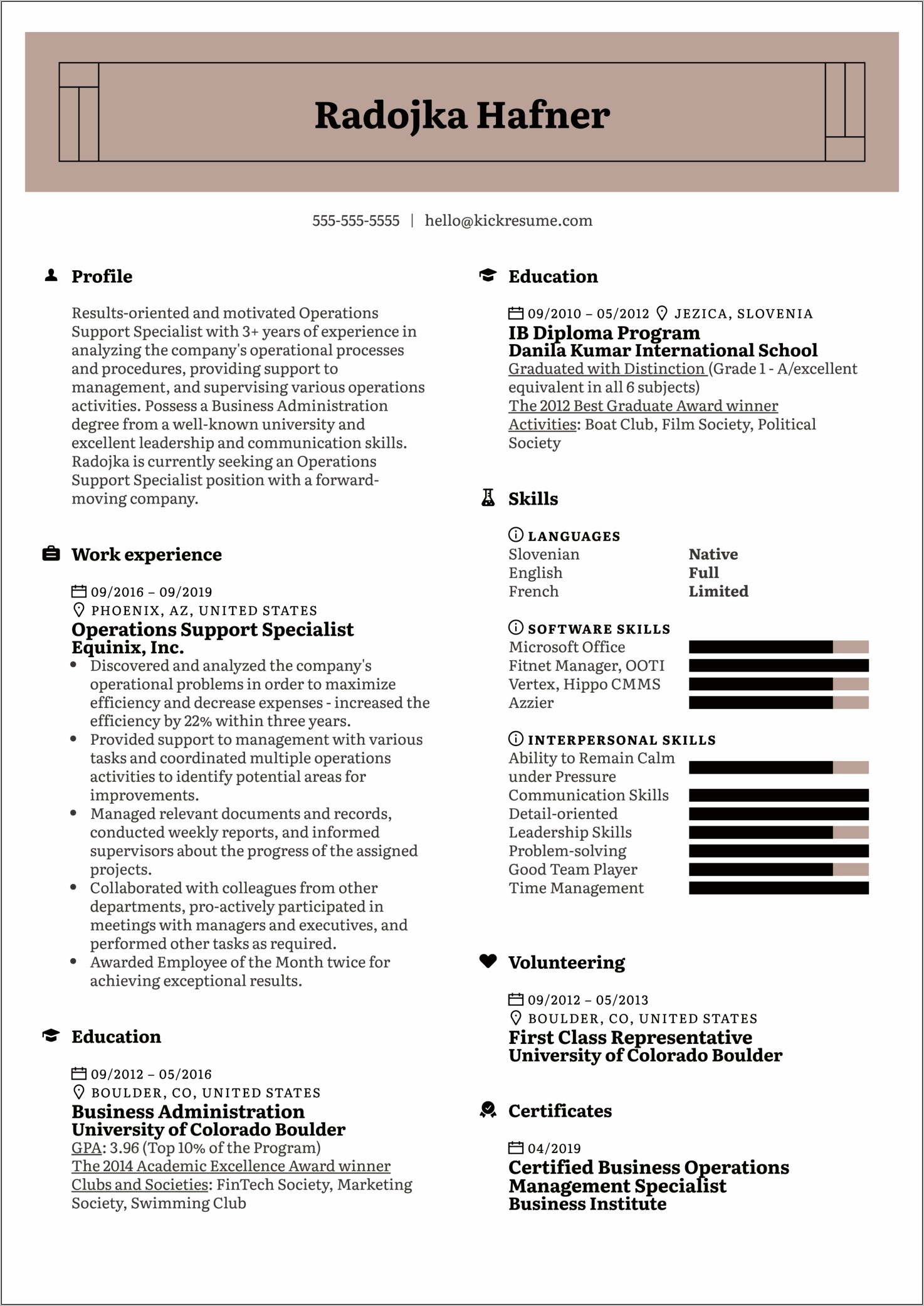 Marketing Communications Specialist Resume Examples