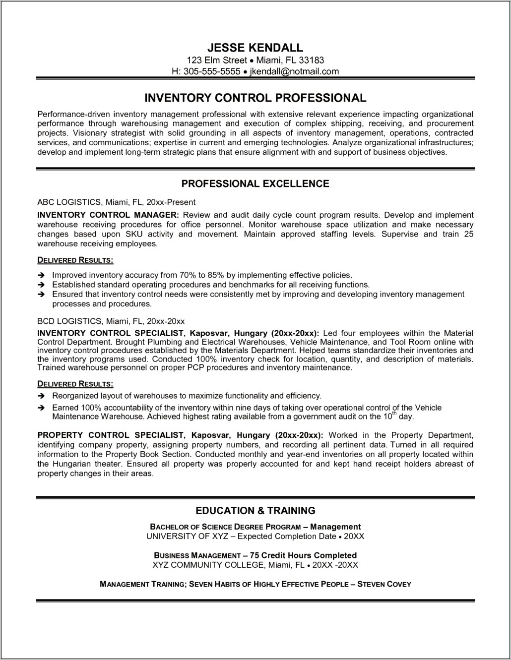 Material Controller Job Description Resume
