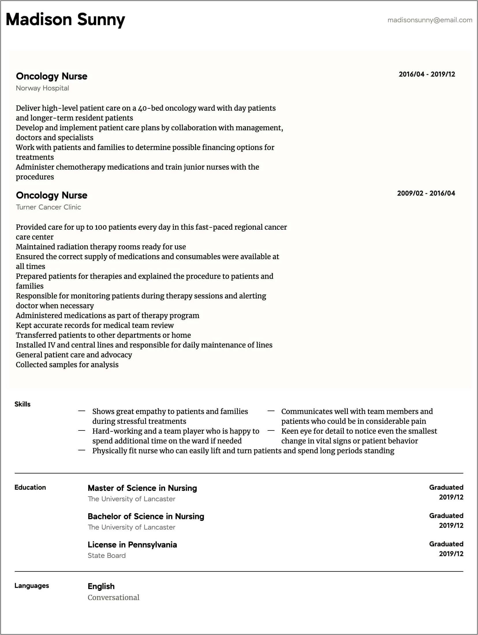 Nursing Resume Summary Versus Objective
