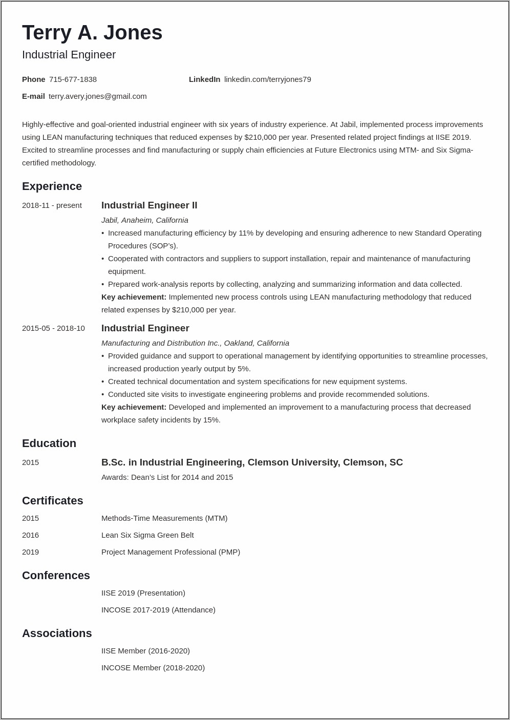 Objective Statements For Resumes Engineering