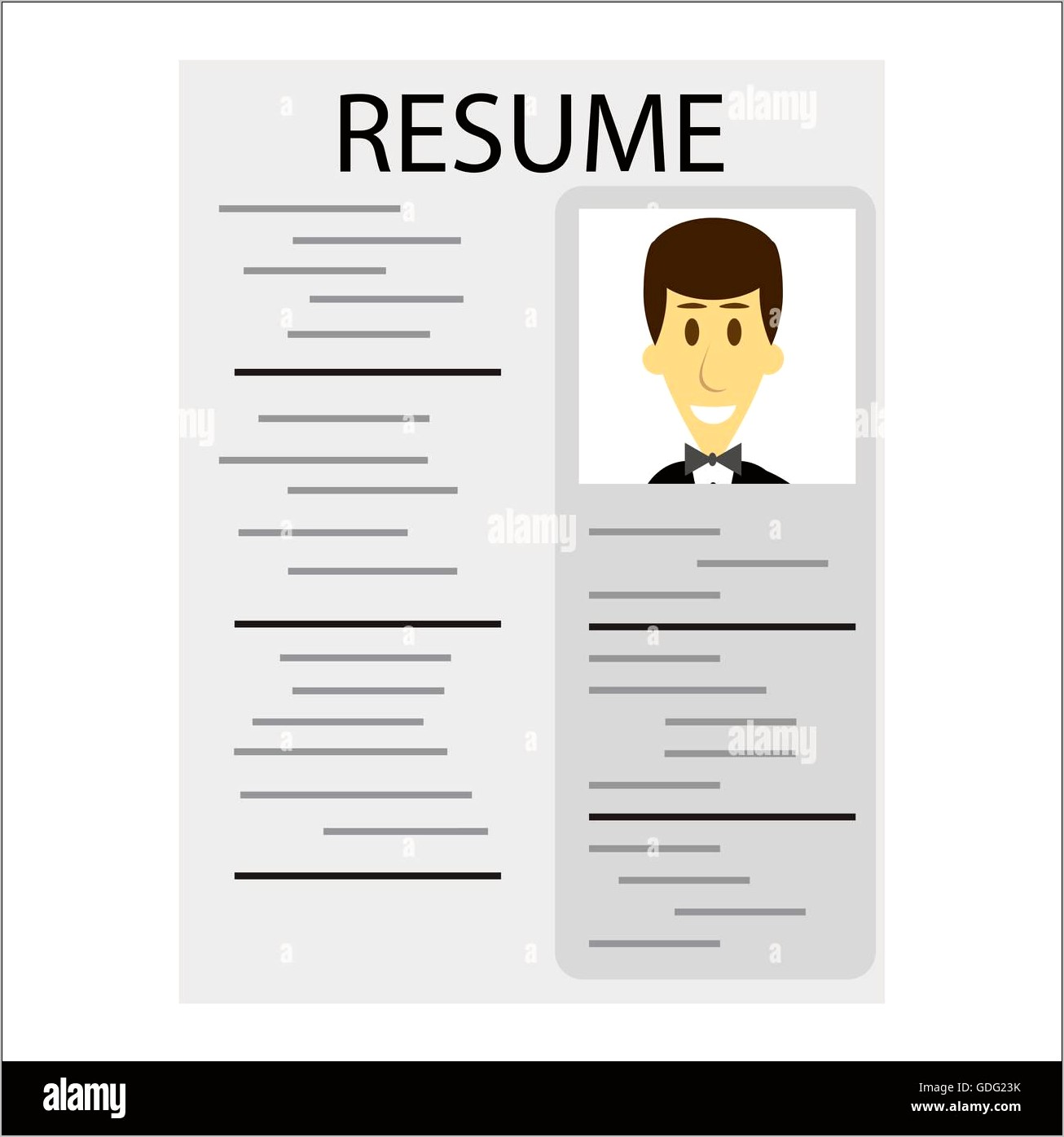 Pictures Of A Job Resume