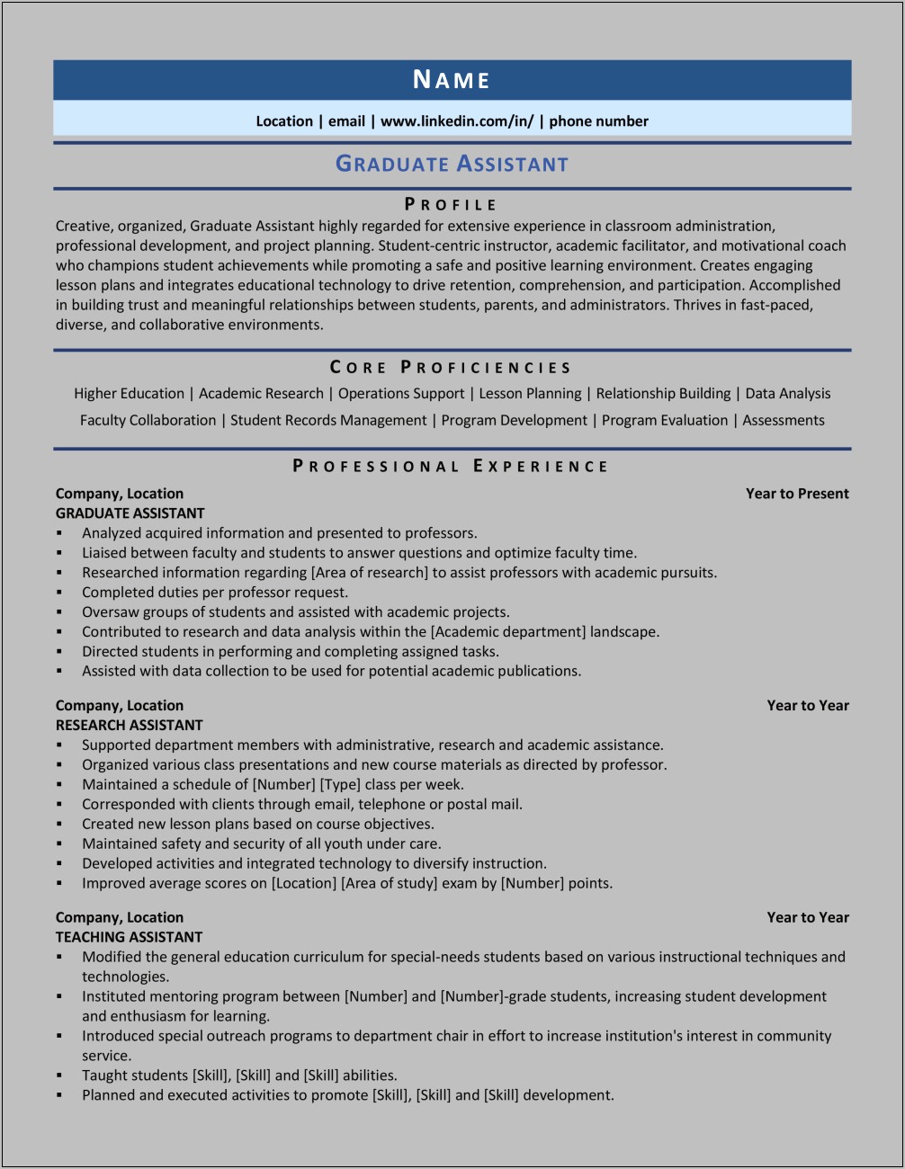 Resume For Activites Coordinatorposition Examples