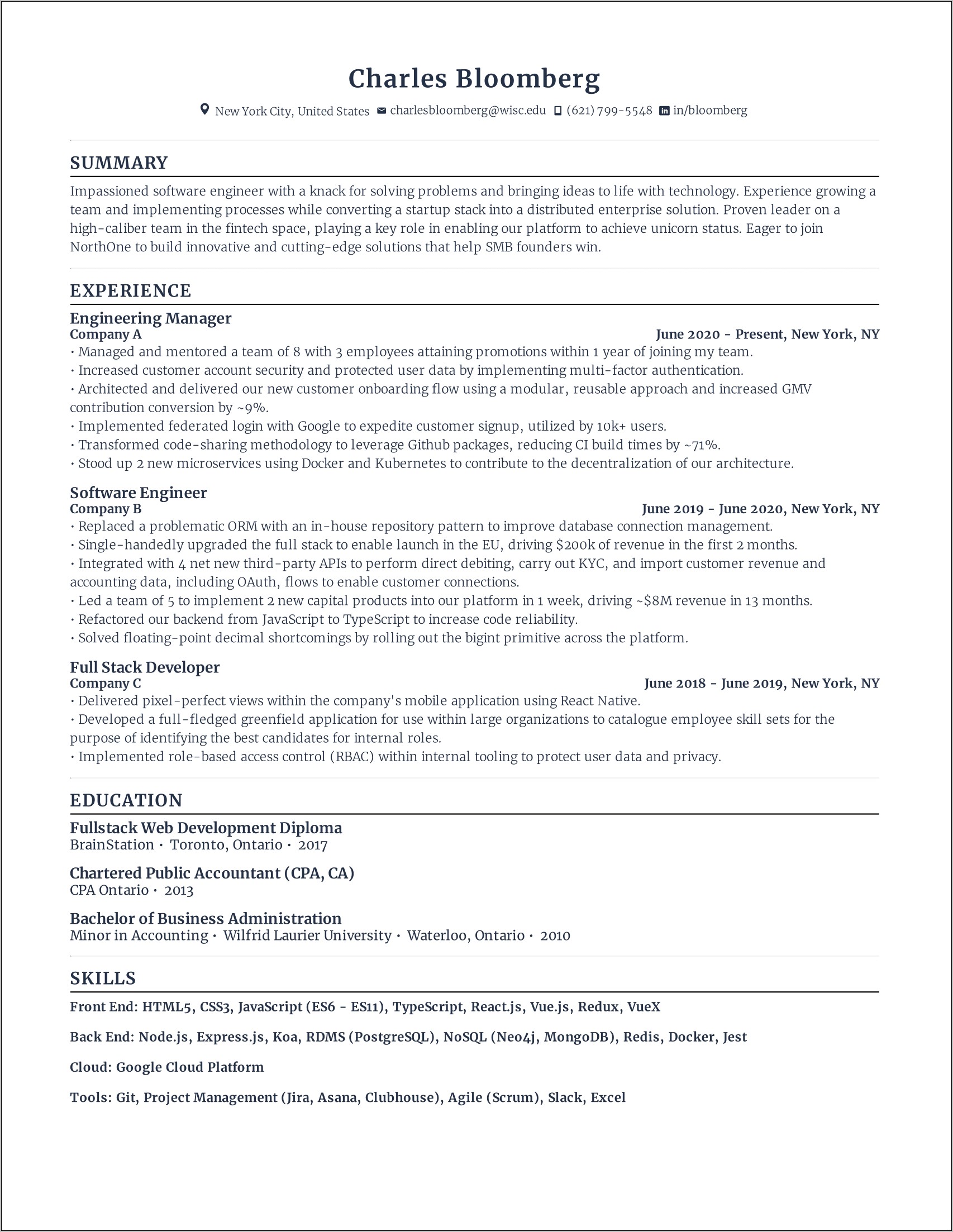Resume For Business Objects Administrator