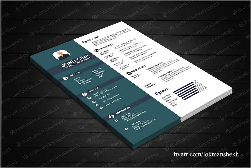 Resume Template 2017 Free Download