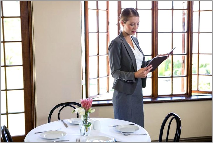 Sample Resume Assistant Banquet Manager