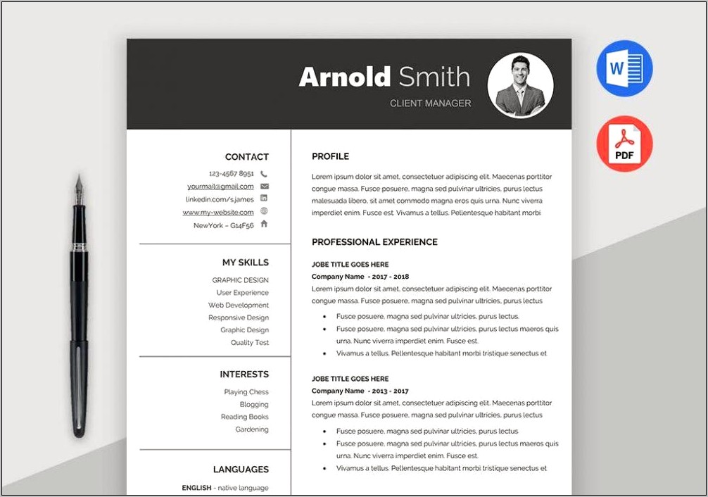 The Best Downloadable Resume Templates