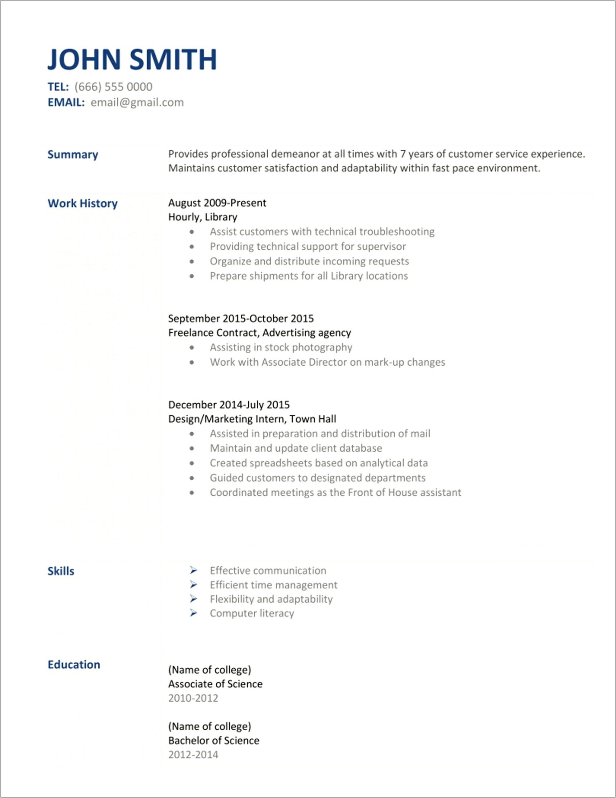 Time Management Synonym For Resume