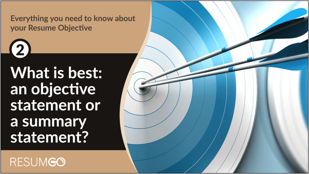Are Objectives Outdated On Resumes