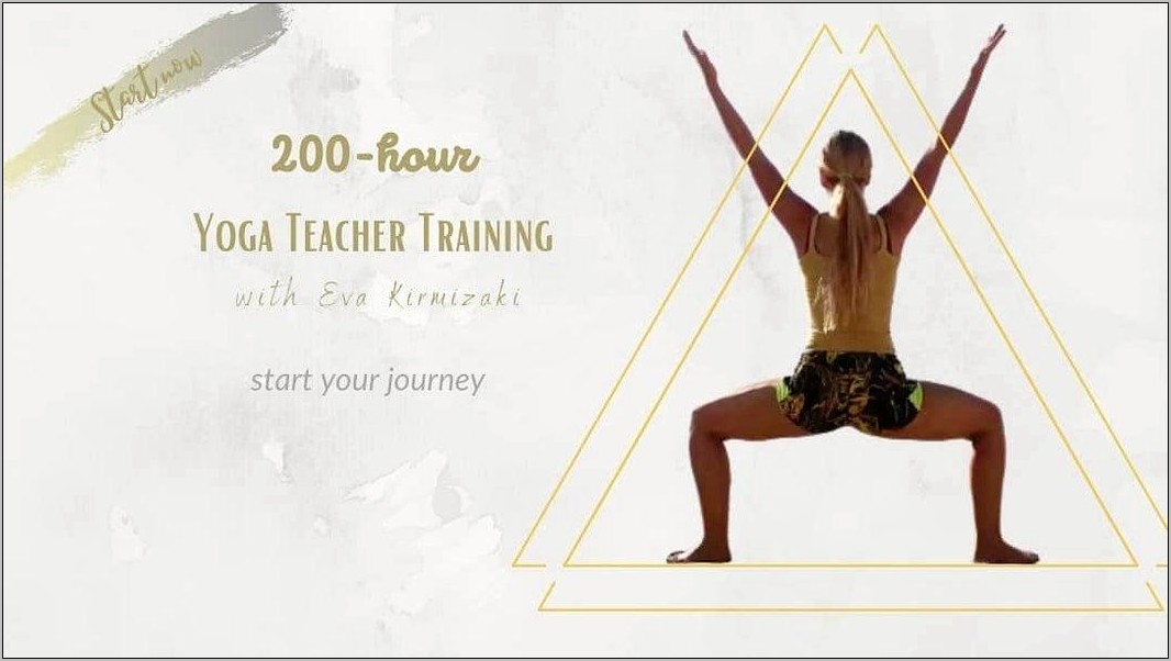 Ashtanga Yoga Instructor Resume Sample
