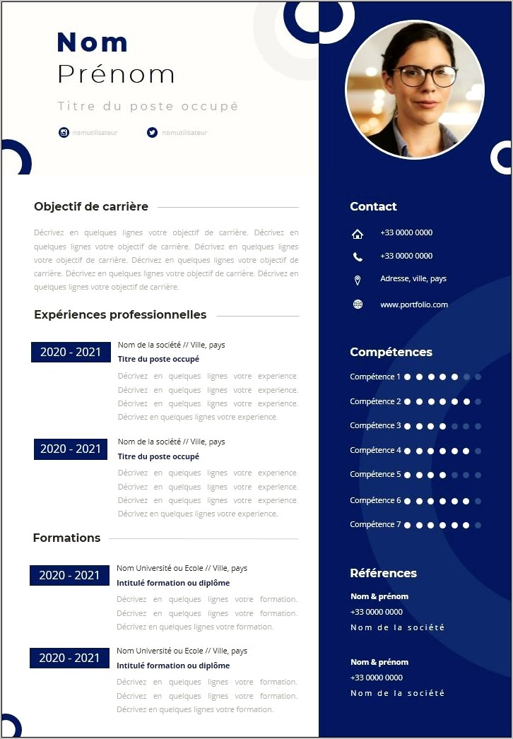 Attractive Resume Samples Free Download