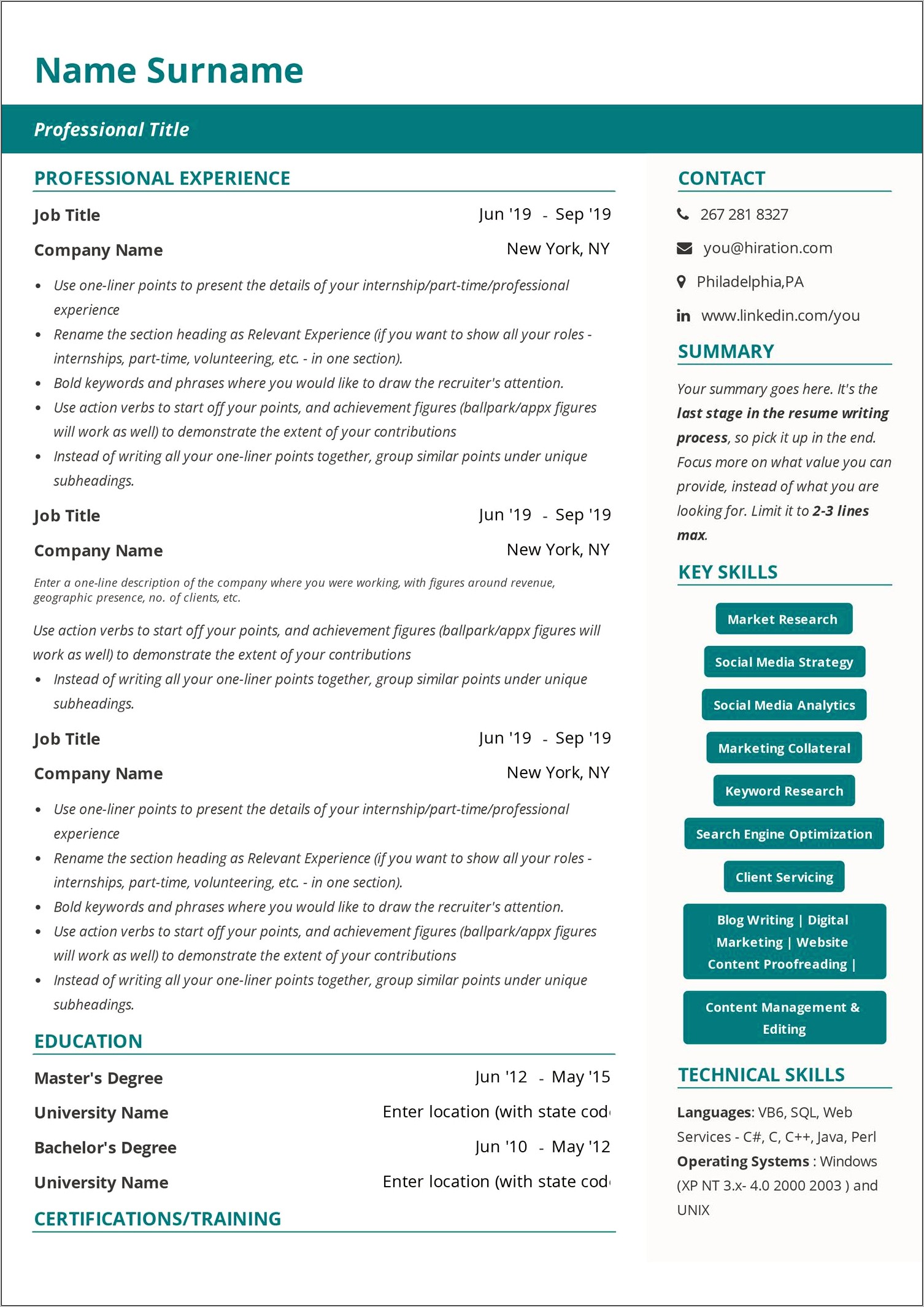 Best Free Resume Templates Reviews