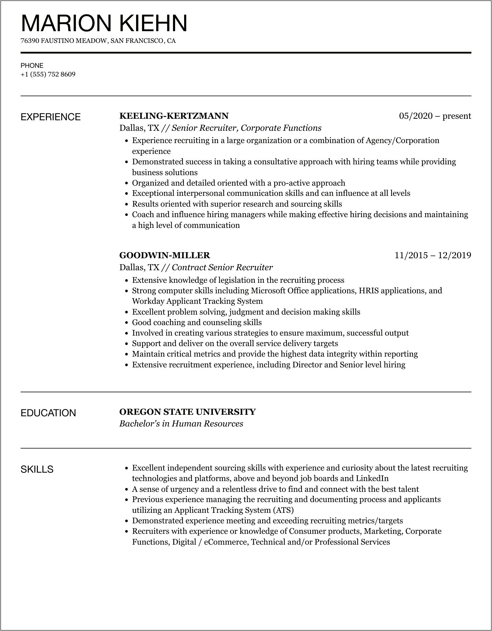 Best Resume Databases For Recruiters