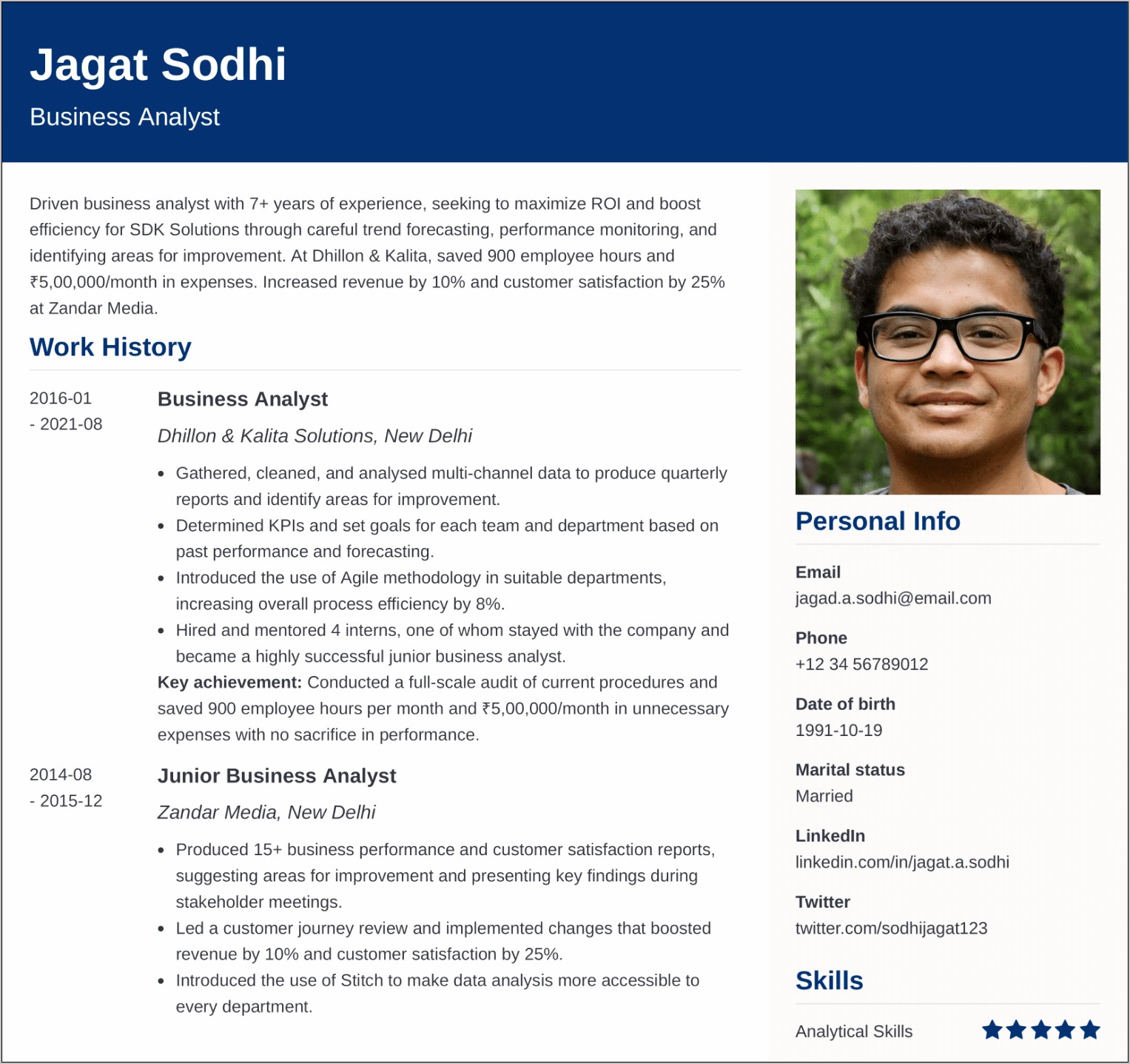 Best Resume Maker In Delhi