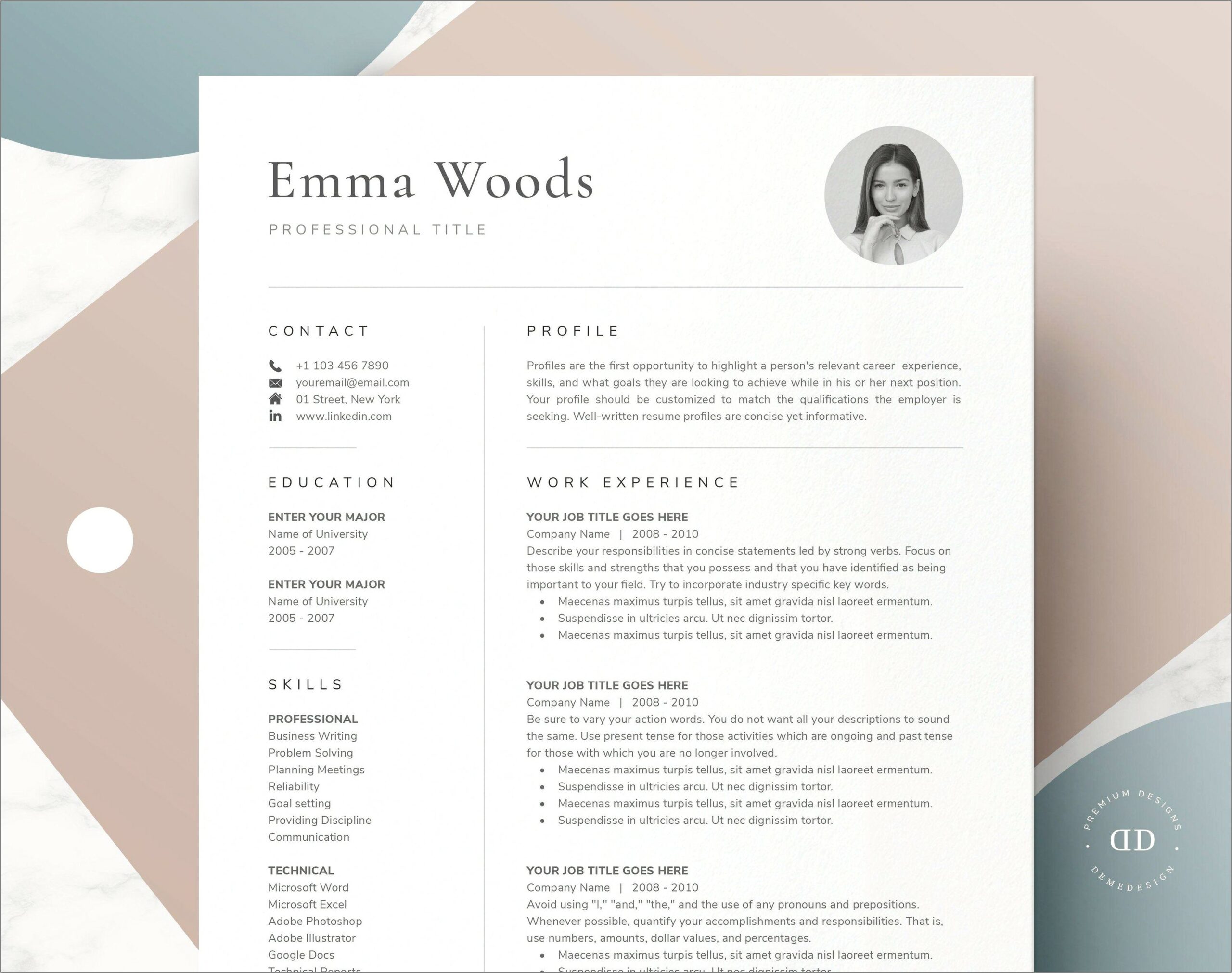 Best Self Introduction In Resume