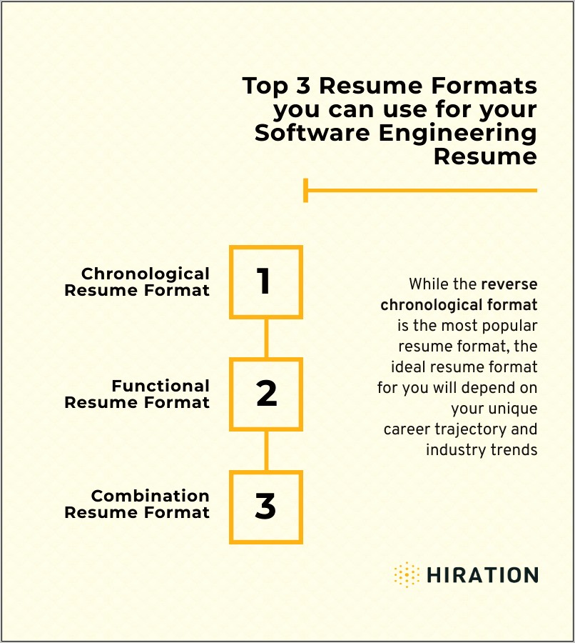 Best Software Engineering Resume Samples