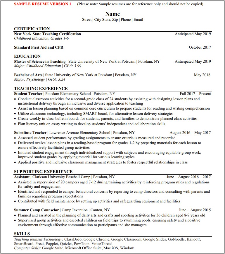 Car Wash Resume Examples 2018