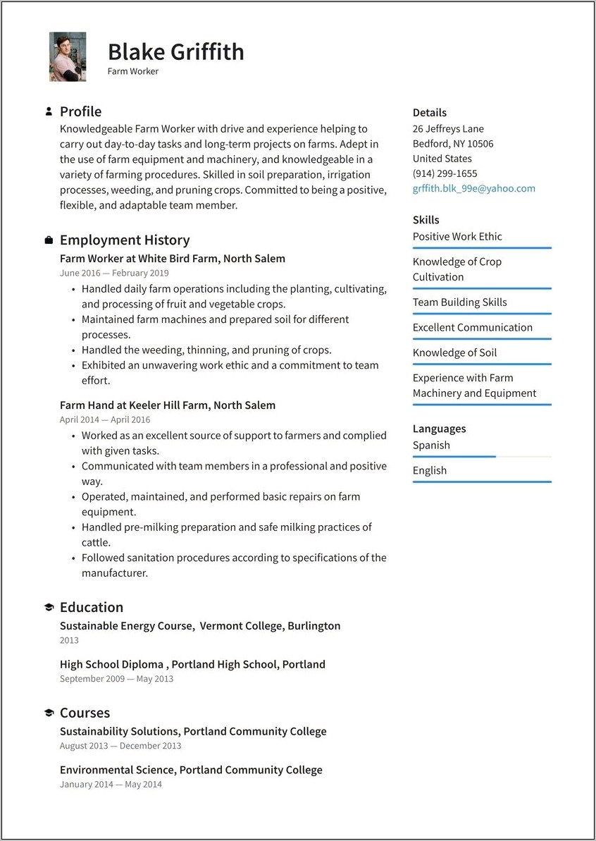Community Service Examples For Resume