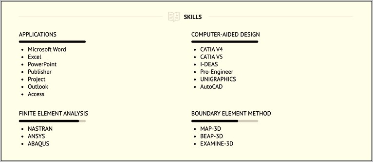 Computer Skills Examples For Resumes