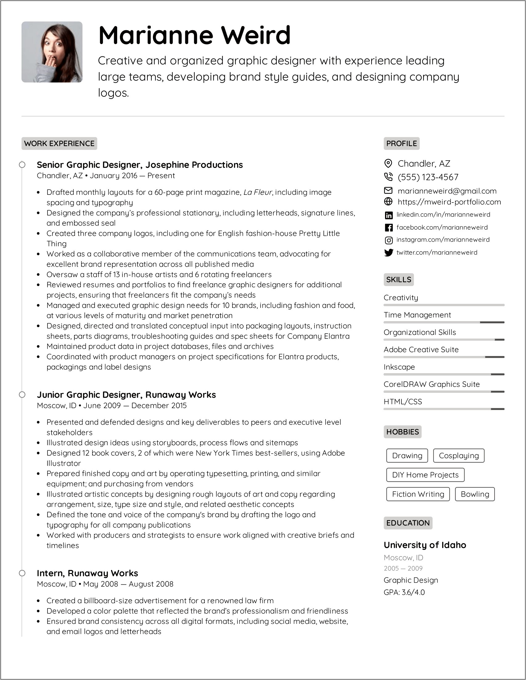Computer Skills Section Resume Examples