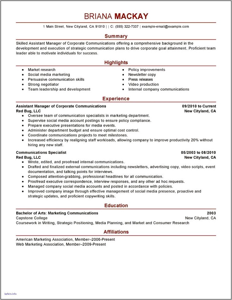 Credit Card Collection Manager Resume