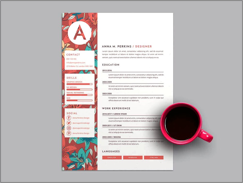 Design Creative Resume Online Free