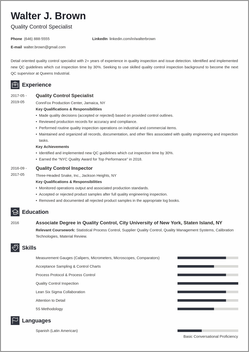 Detail Oriented Skill On Resume