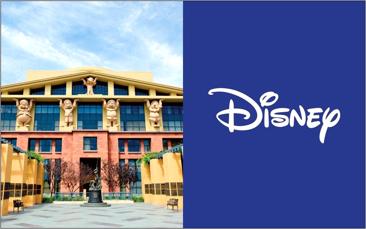 Disney Professional Internships Sample Resume
