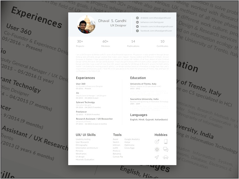 Download Free Pages Resume Templates