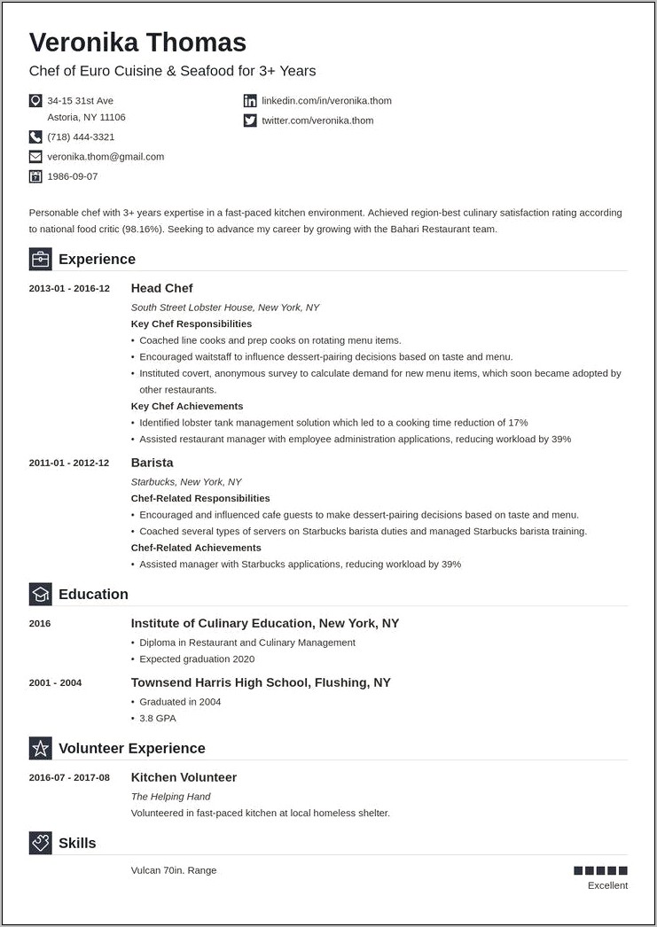Esential Skills For A Resume