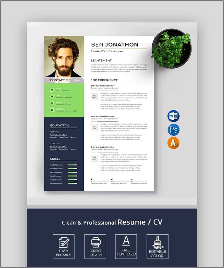 Example Of Modern Day Resume