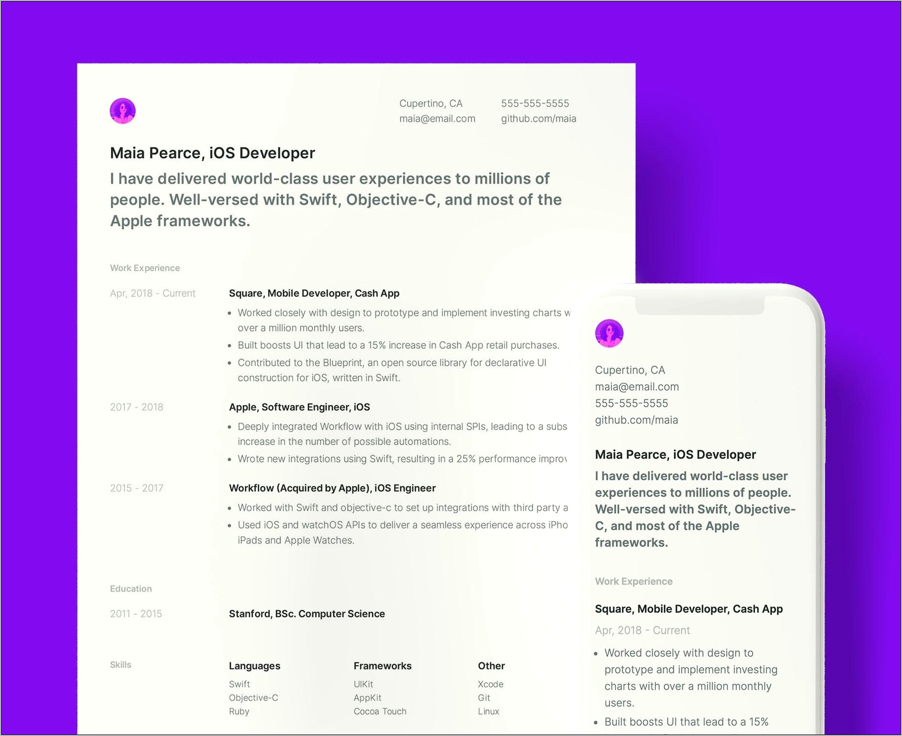 Examples Of Engineering Manager Resumes