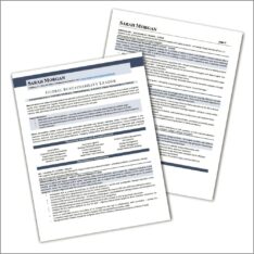 Executive Supply Chain Resume Samples