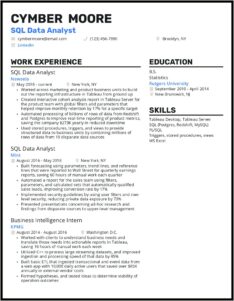Expected Salary In Resume Sample