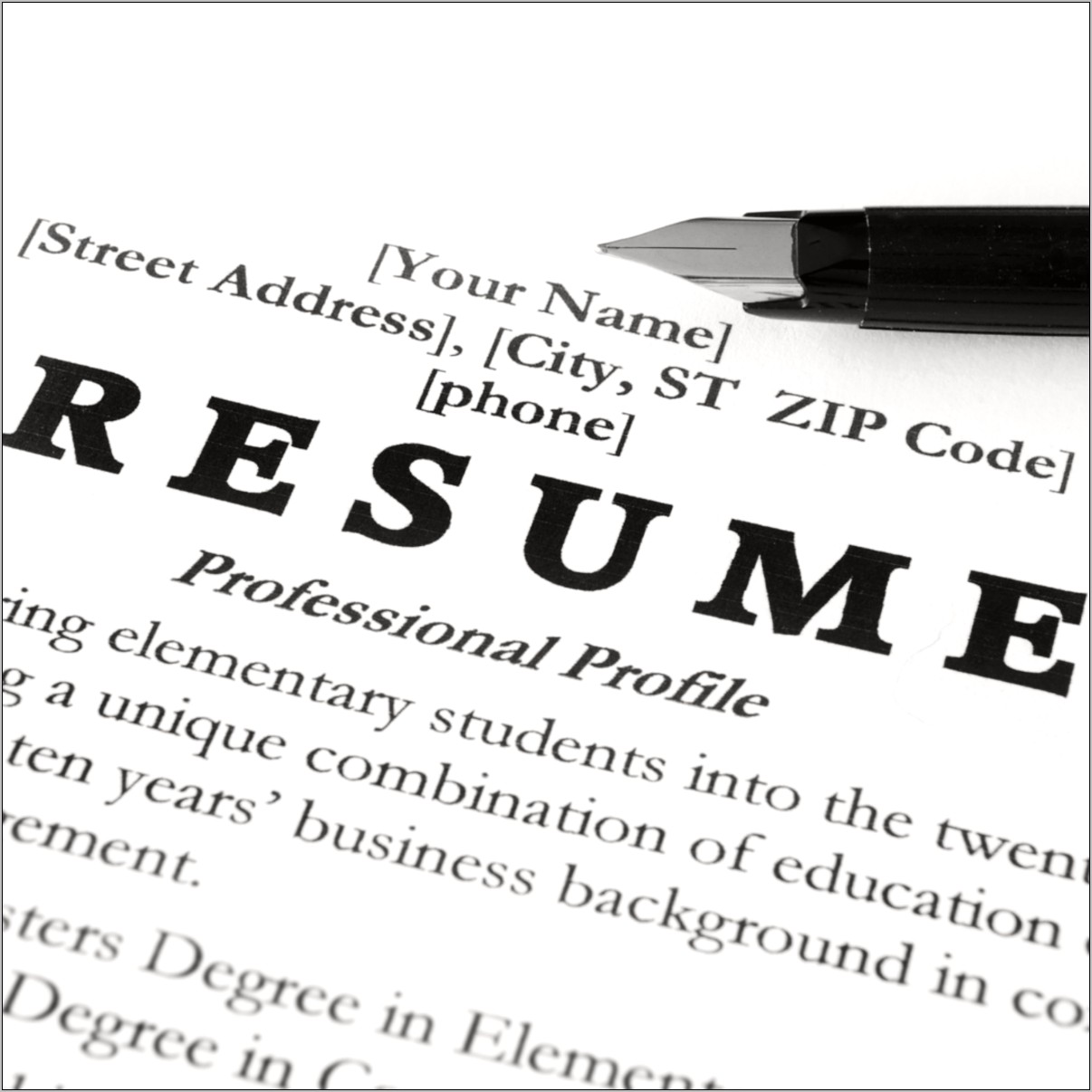 Find A Job With Resume