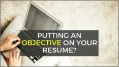 First Job Objective On Resume