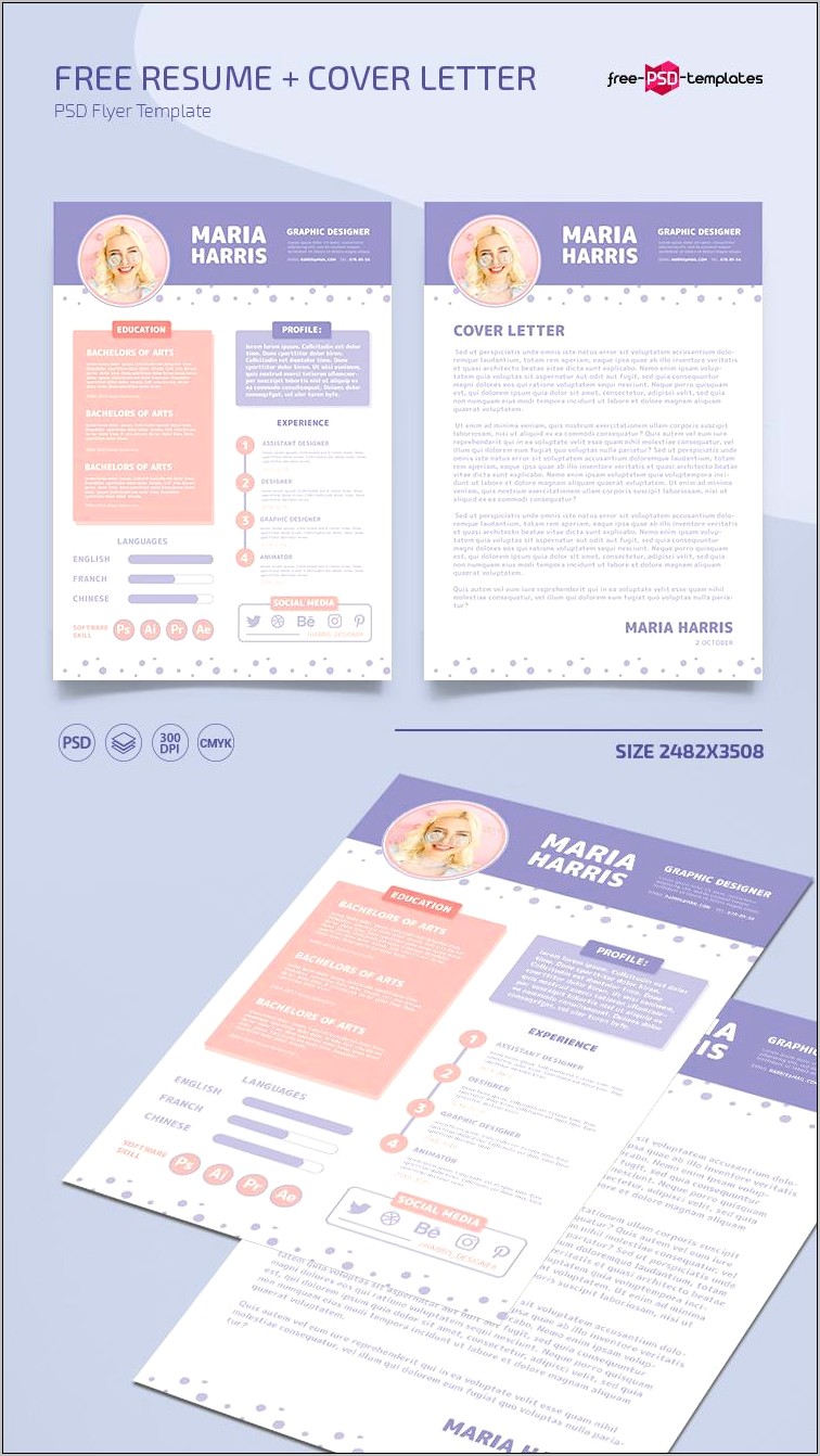 Free Resume Cover Page Template