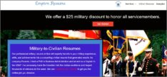 Free Resume Services For Veterans
