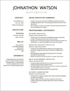 Free Resume Templates No Scams