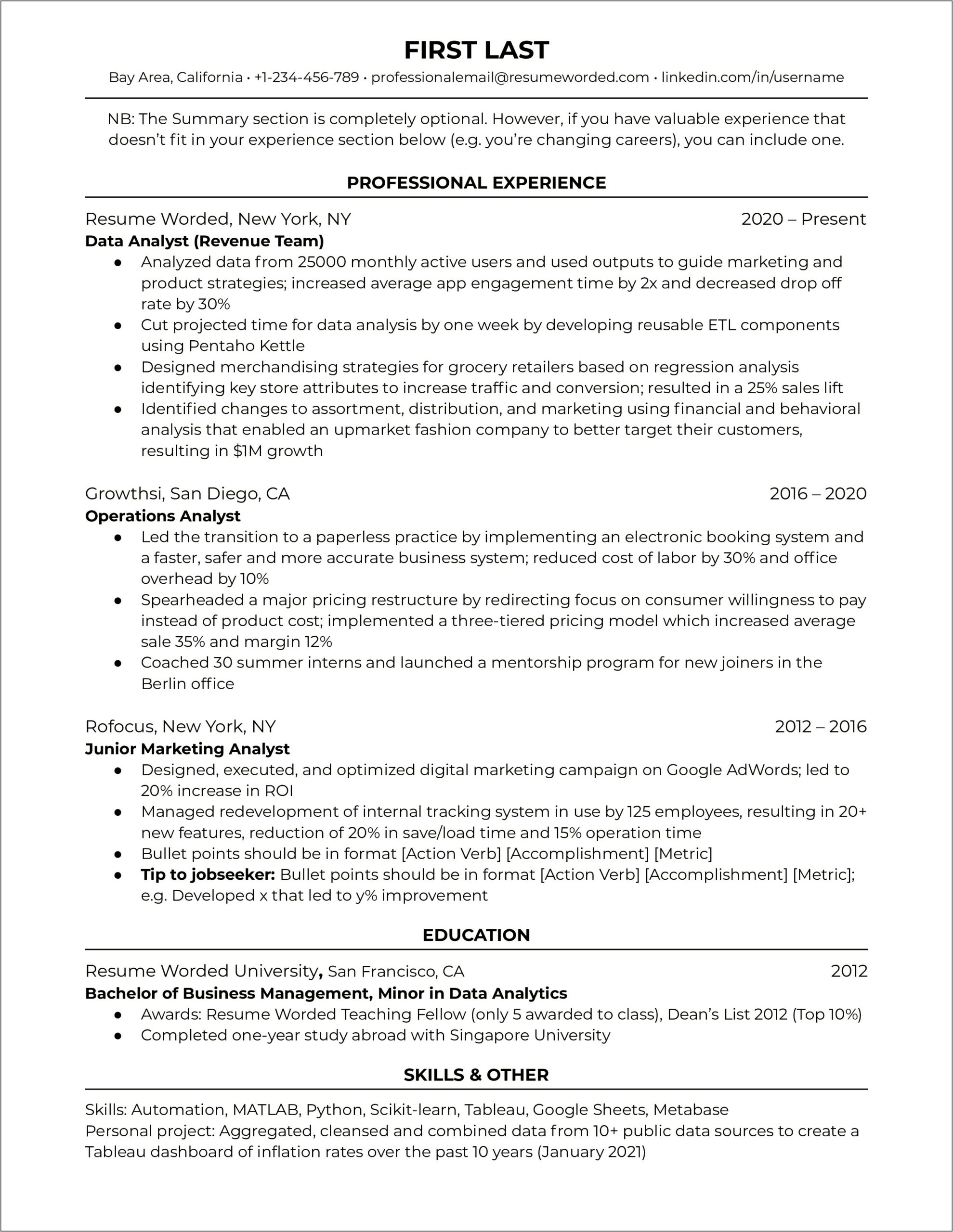 Free Word Processor For Resume