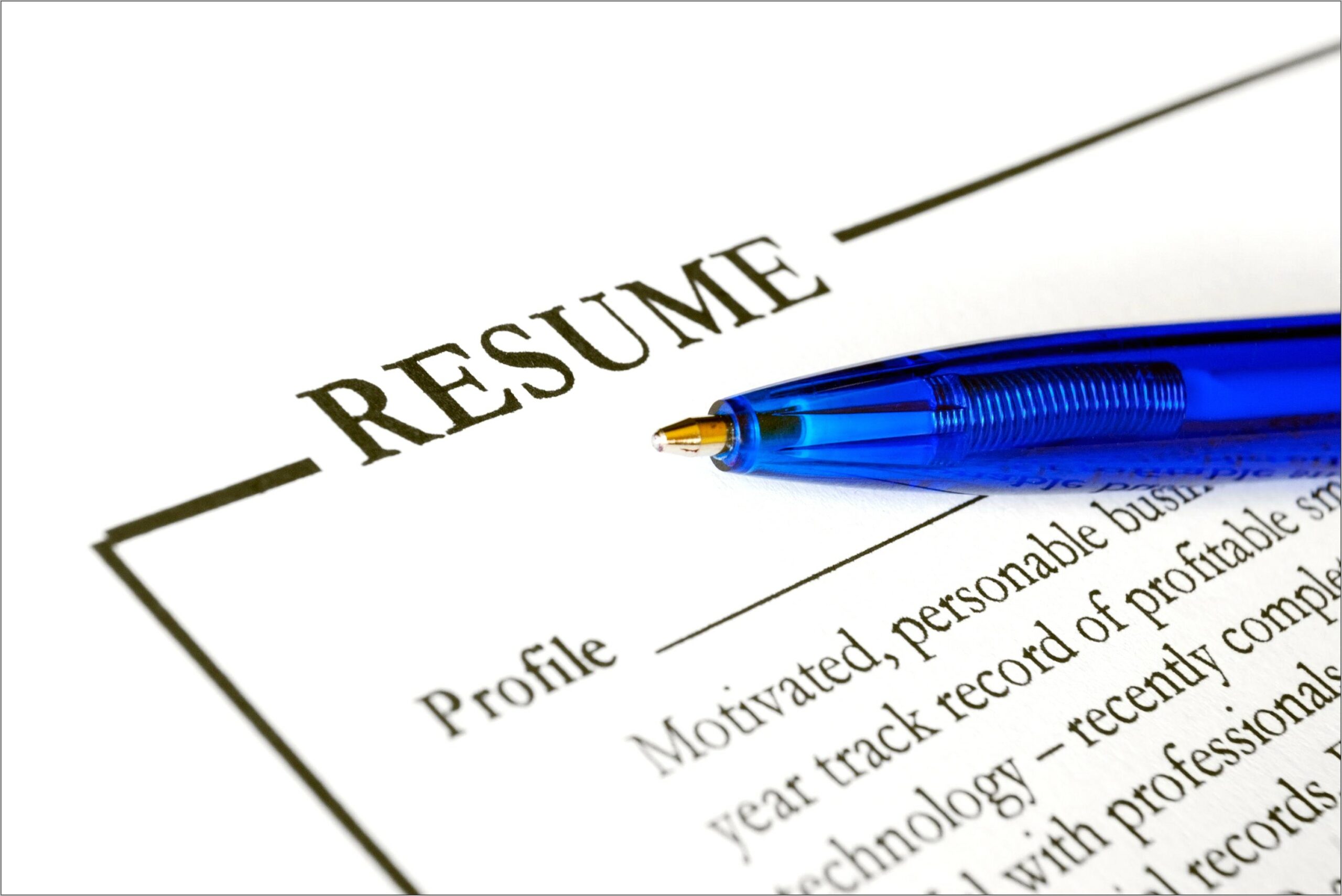 Good Resume Profile Statements Examples