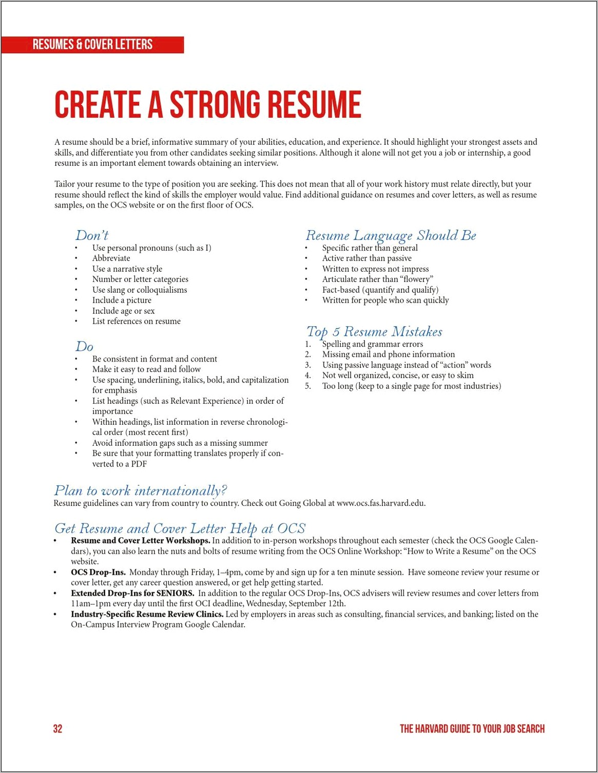 Harvard Resume Cover Letter Examples