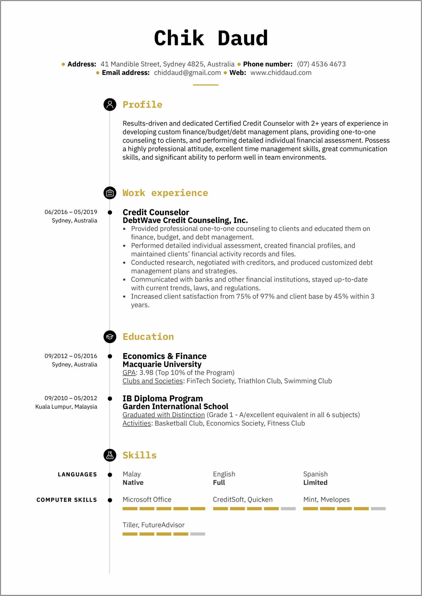 High School Counselor Resume Samples