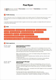 Ibm Service Delivery Manager Resume