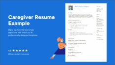 In Home Cargiver Resume Example