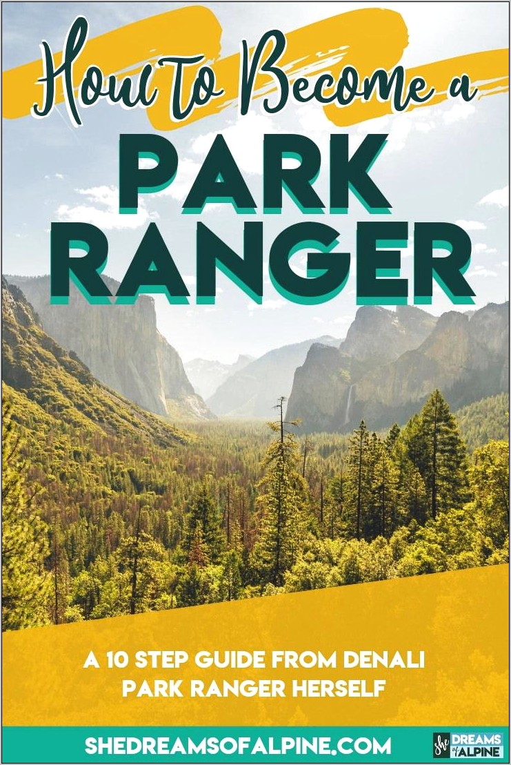 Interpretive Park Ranger Resume Sample