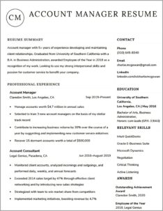 It Key Account Manager Resume