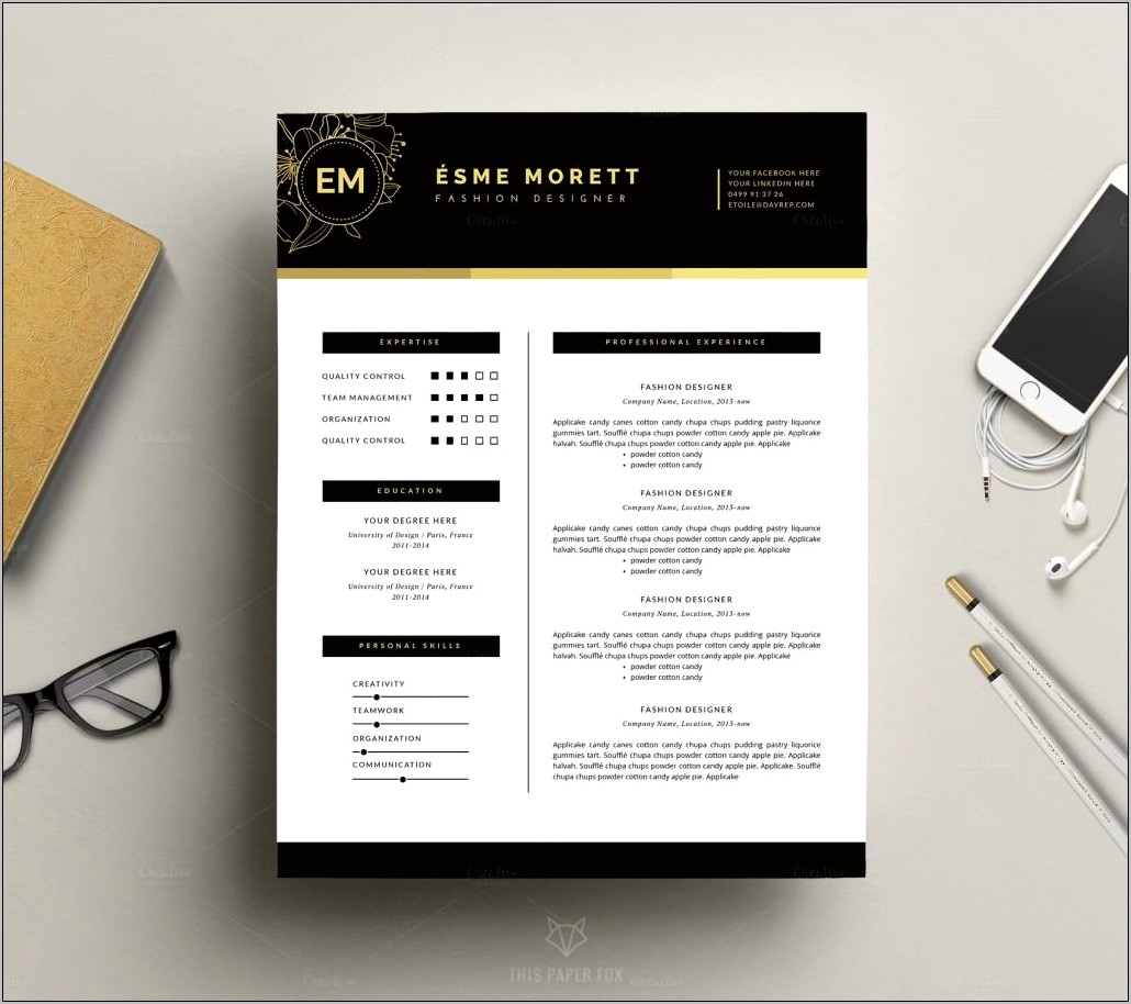 Iwork Pages Resume Templates Free