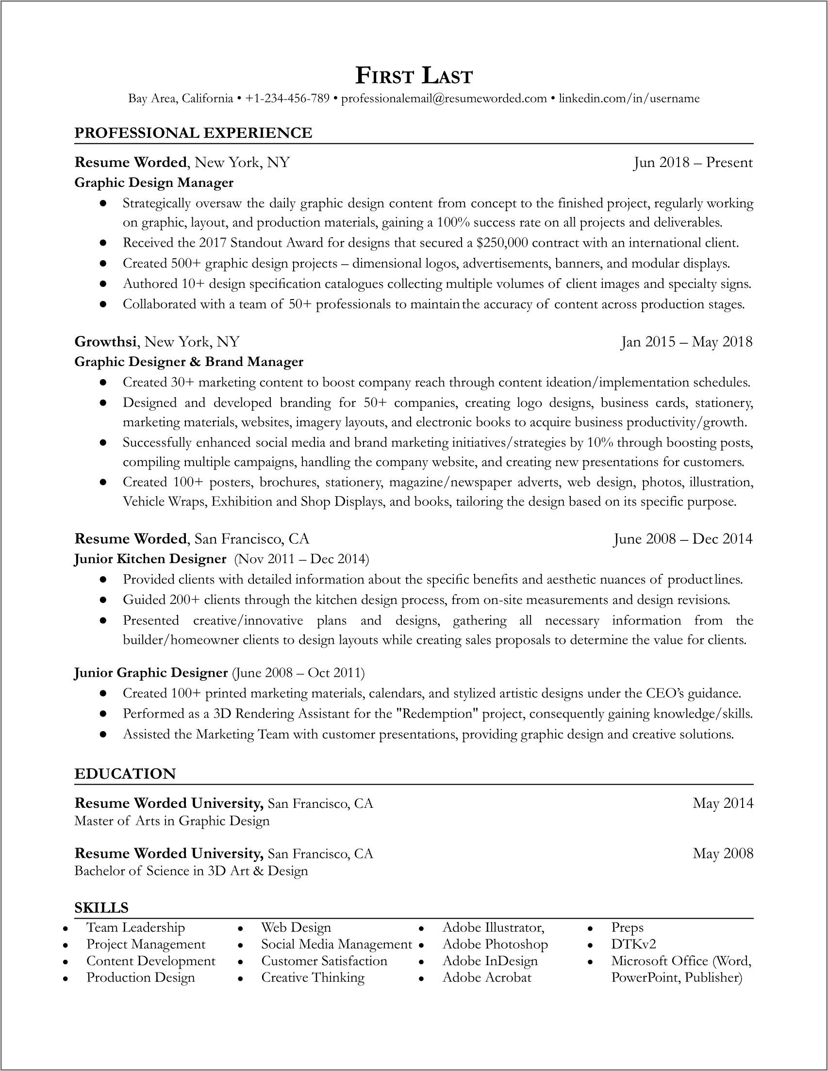 Kitchen Manager Resume Summary Examples
