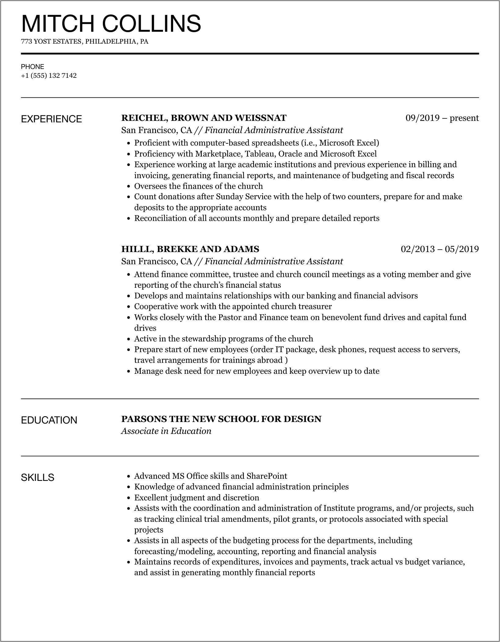 Legal Administrative Assistant Resume Objective